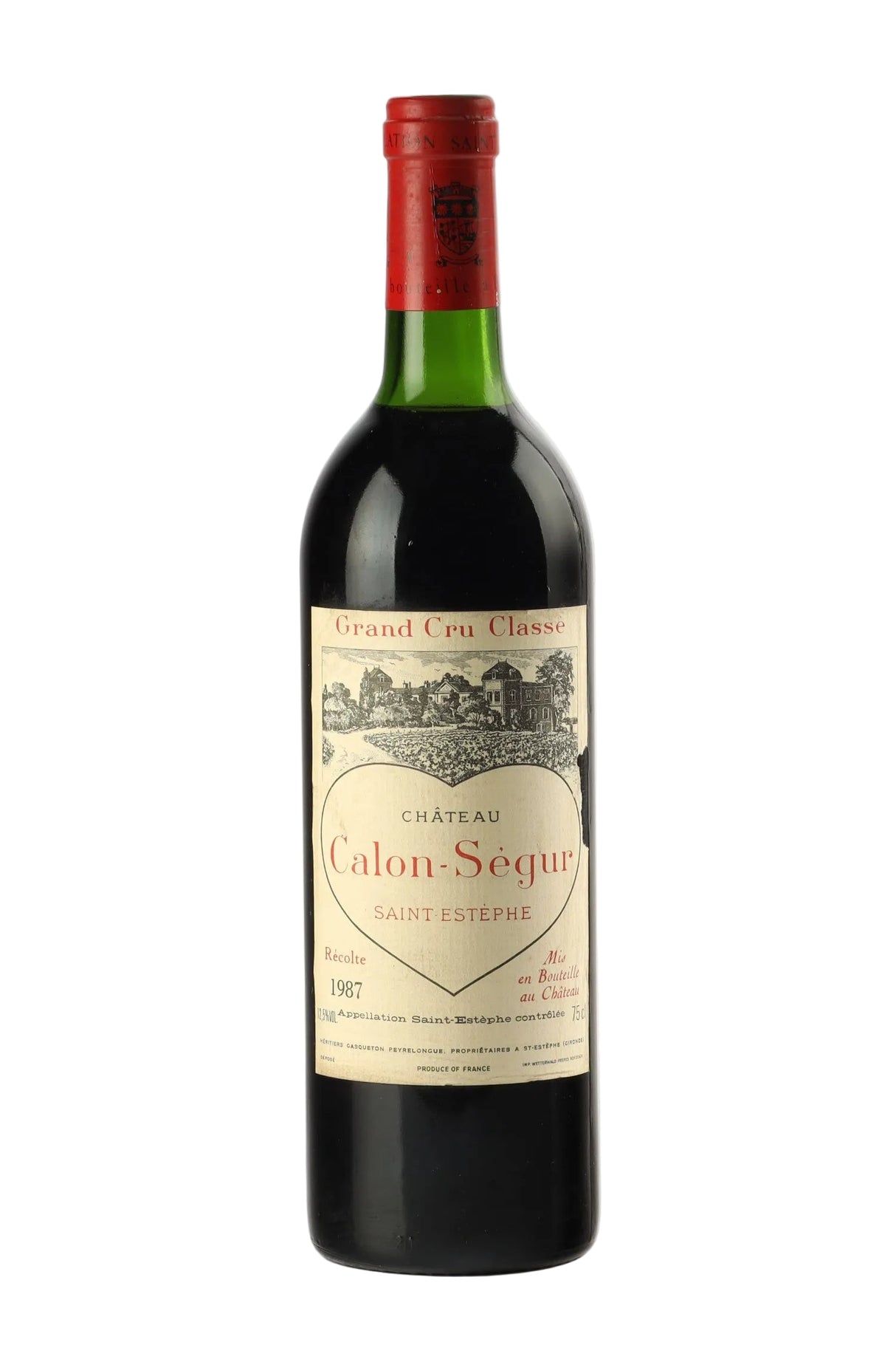 1987 | Chateau Calon-Segur | Saint-Estephe at CaskCartel.com