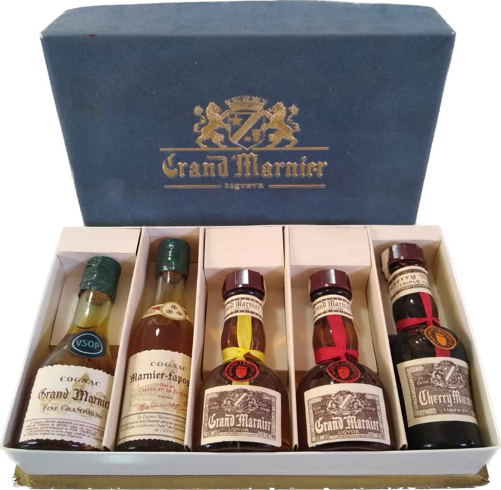 Grand Marnier Boxed Miniature Set 1950s