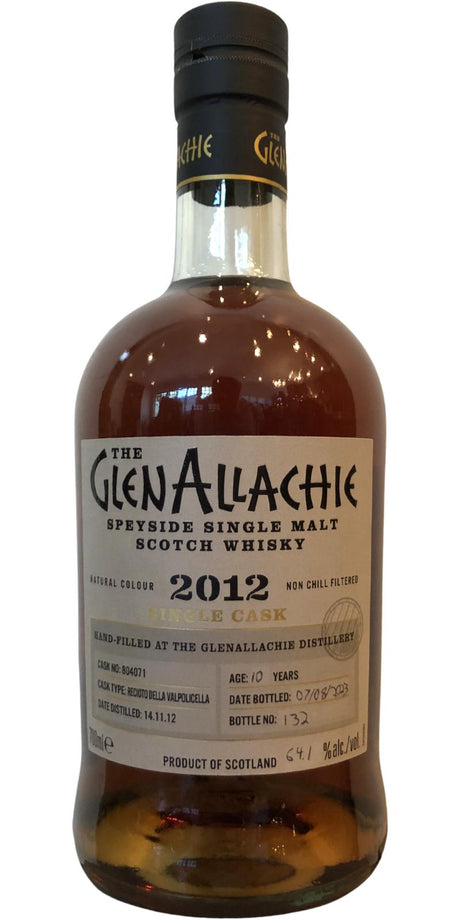 Glenallachie 2012 Handfilled 10 Year Old Scotch Whisky | 700ML at CaskCartel.com