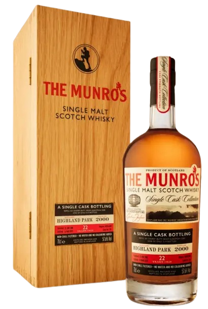 2000 Munros Highland Park Distilled 2000 Bottled 2023 22 Years Old Single Malt Scotch Whisky | 700ML