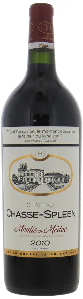 2010 | Chateau Chasse-Spleen | Moulis-en-Medoc (Magnum) at CaskCartel.com