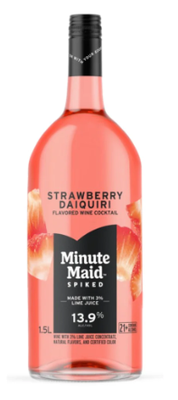 Minute Maid Spiked Strawberry Daiquiri Flavored Wine Cocktail | 1.5L at CaskCartel.com