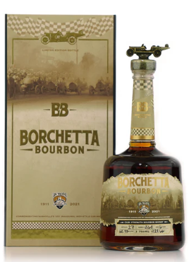 Borchetta Single Barrel Cask Strength Limited Edition Grand Prix Bottle Bourbon Whiskey