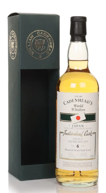 Chichibu 6 Year Old World Whiskies WM Cadenhead Japanese Whisky | 700ML at CaskCartel.com