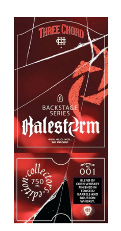 Three Chord Halestorm Blended Corn Whiskey at CaskCartel.com