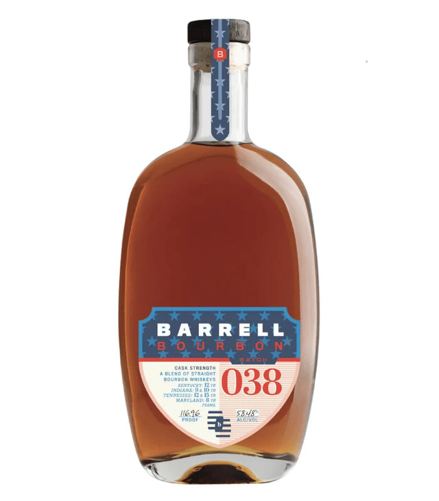 Barrell Bourbon Batch #038 USA 250th Anniversary Cask Strength at CaskCartel.com