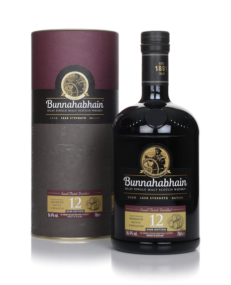 Bunnahabhain 12 Year Old Cask Strength - 2025 Edition Single Malt Scotch Whisky | 700ML at CaskCartel.com