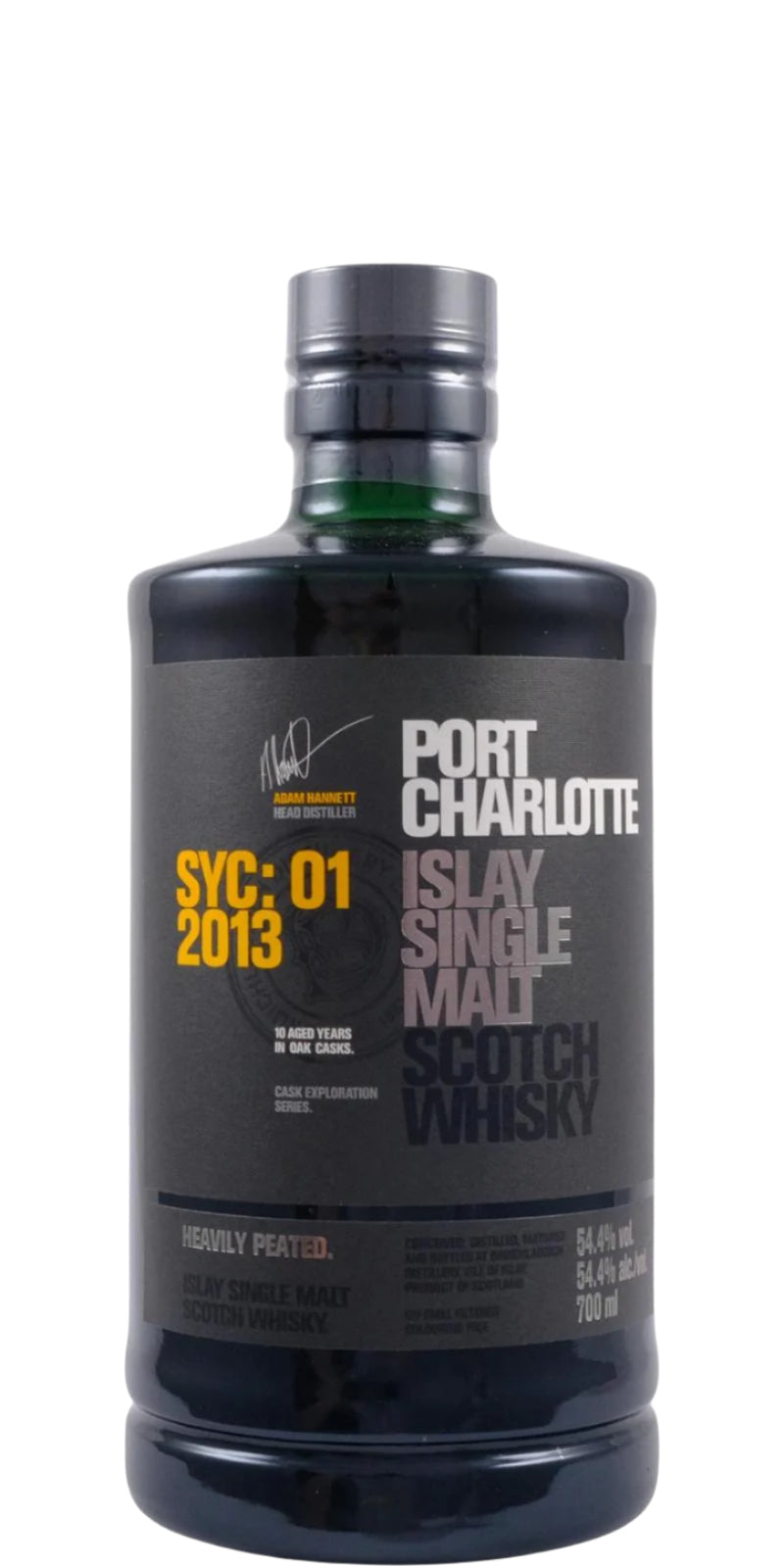 Bruichladdich Port Charlotte SYC: 01 2013 Heavily Peated Single Malt Scotch Whisky at CaskCartel.com