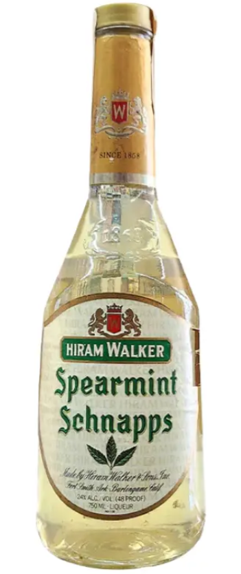 Hiram Walker Spearmint Schnapps at CaskCartel.com