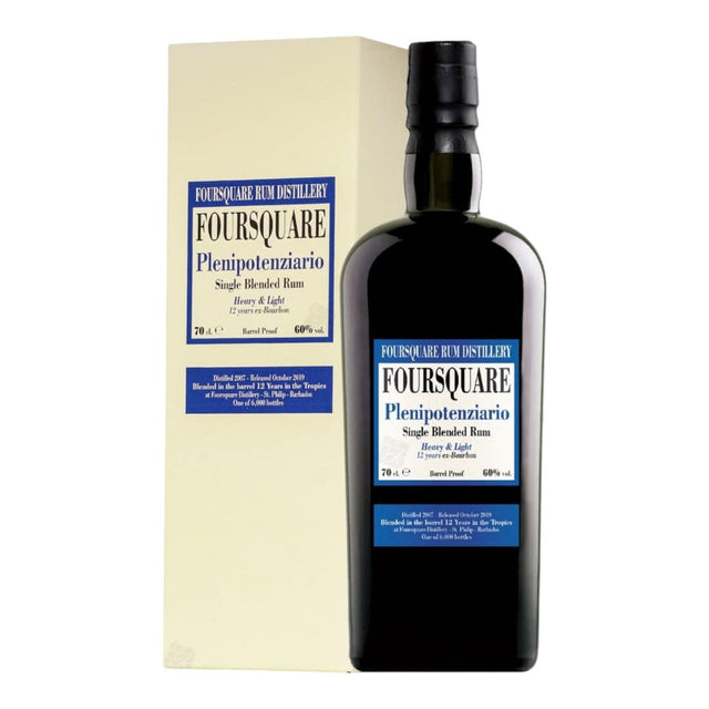 Velier Foursquare Plenipotenziario Rum | 700ML at CaskCartel.com