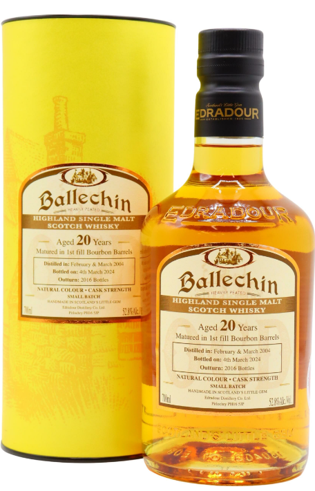 Ballechin Cask Strength 2004 20 Year Old Single Malt Scotch Whisky | 700ML