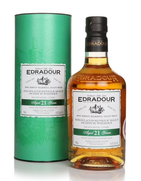 Edradour 21 Year Old 2003 Bourbon Barrel Matured Single Malt Scotch Whisky | 700ML at CaskCartel.com