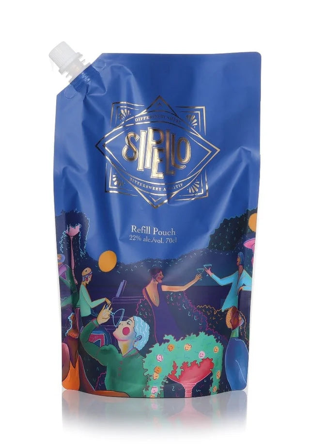 Sipello Bittersweet Aperitif Refill Pouch Liqueur | 700ML at CaskCartel.com