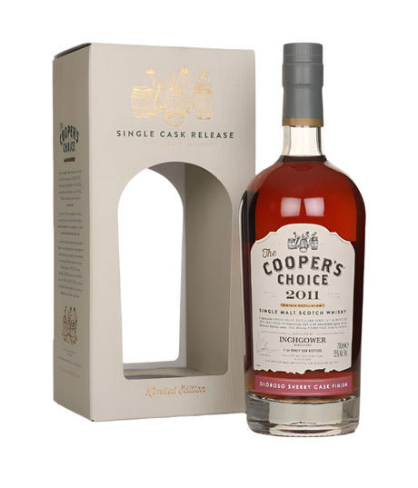 Inchgower 11 Year Old 2011 Cask #803818 - The Cooper's Choice (The Vintage Malt Whisky Co.) Single Malt Scotch Whisky | 700ML at CaskCartel.com