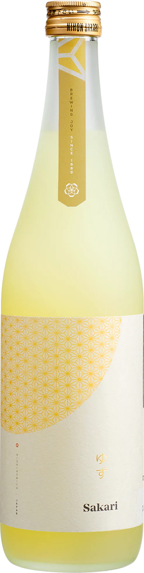 Nihonsakari Sakari With Yuzu Flavor Sake | 700ML at CaskCartel.com