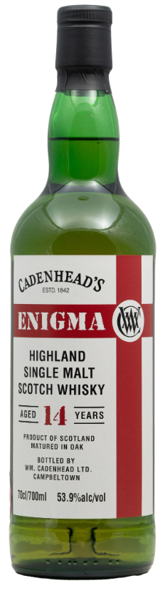 Cadenhead’s Enigma Highland 14 Year Old Single Malt Scotch Whisky | 700ML at CaskCartel.com