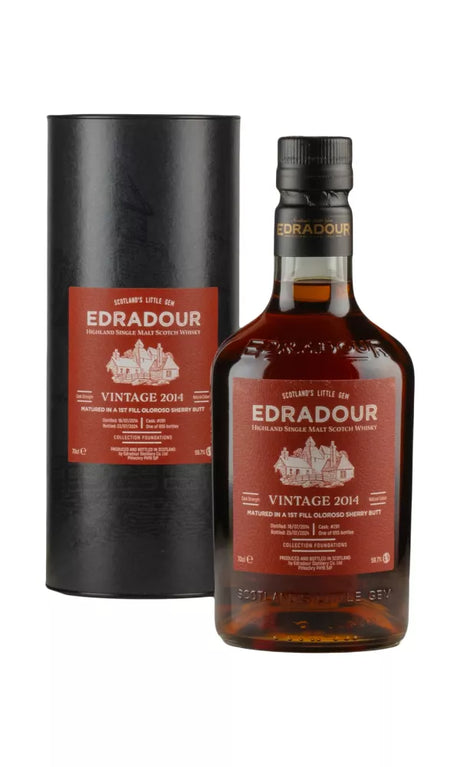 Edradour Sherry Butt Foundations 2014 Single Malt Scotch Whisky | 700ML at CaskCartel.com
