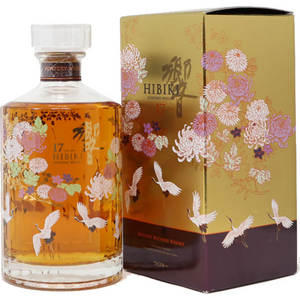 Hibiki 17 Year Old Chrysanthemum & Crane Blended Japanese Whisky | 700ML at CaskCartel.com