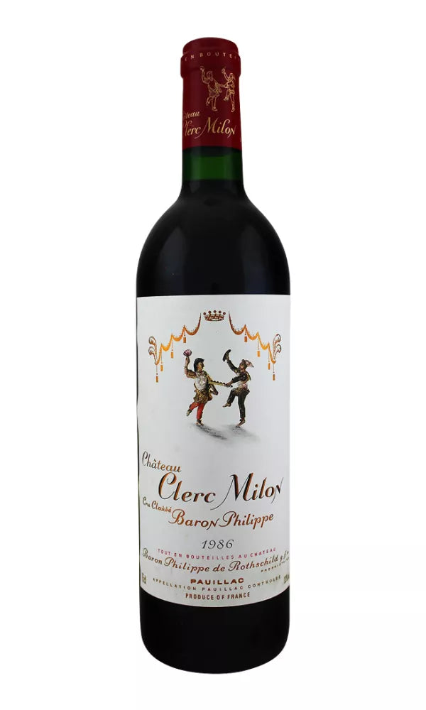1986 | Chateau Clerc Milon | Pauillac at CaskCartel.com