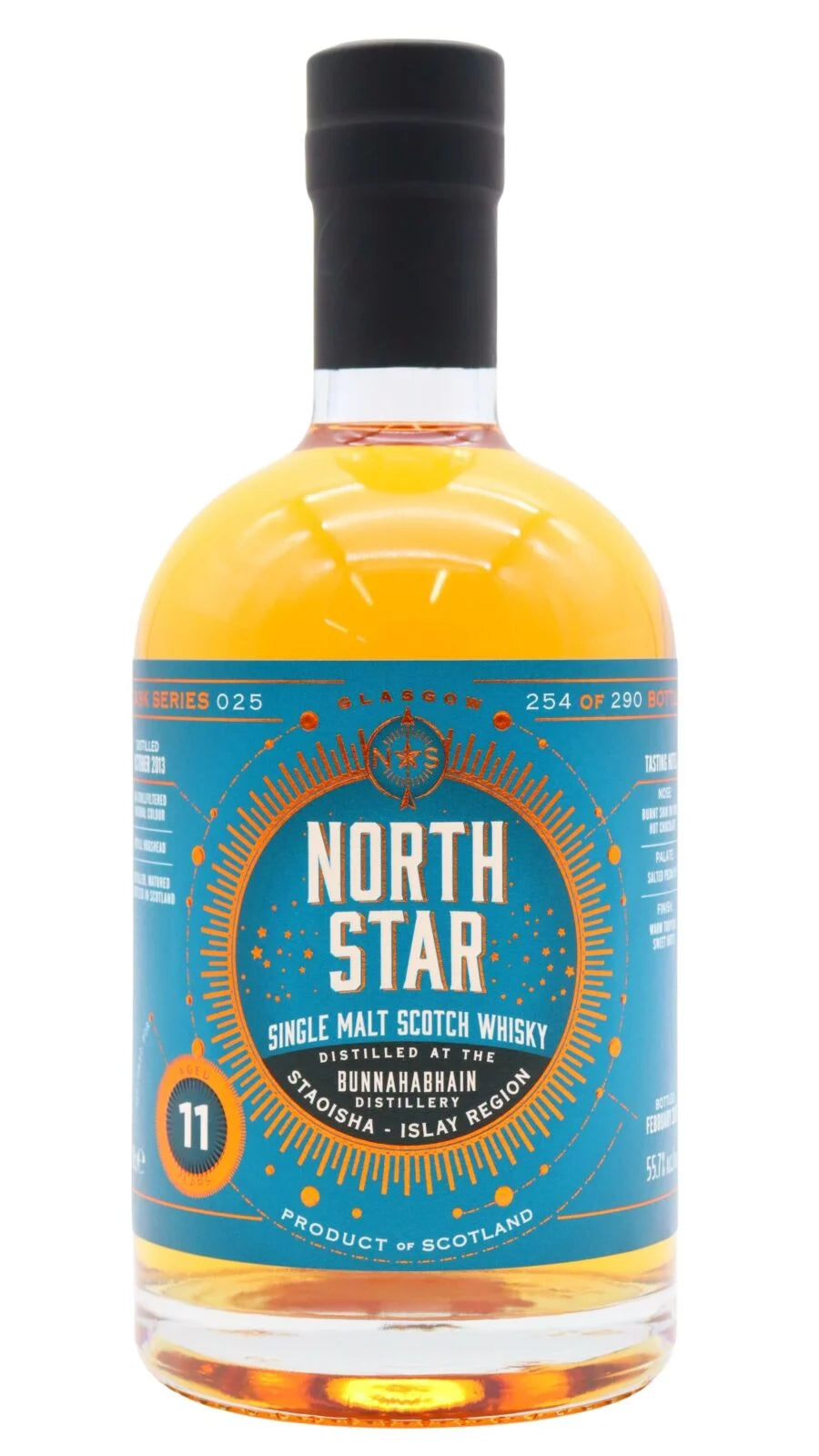 Bunnahabhain Staoisha - North Star Single Cask Whisky 11 Year Old Single Malt Scotch Whisky | 700ML at CaskCartel.com
