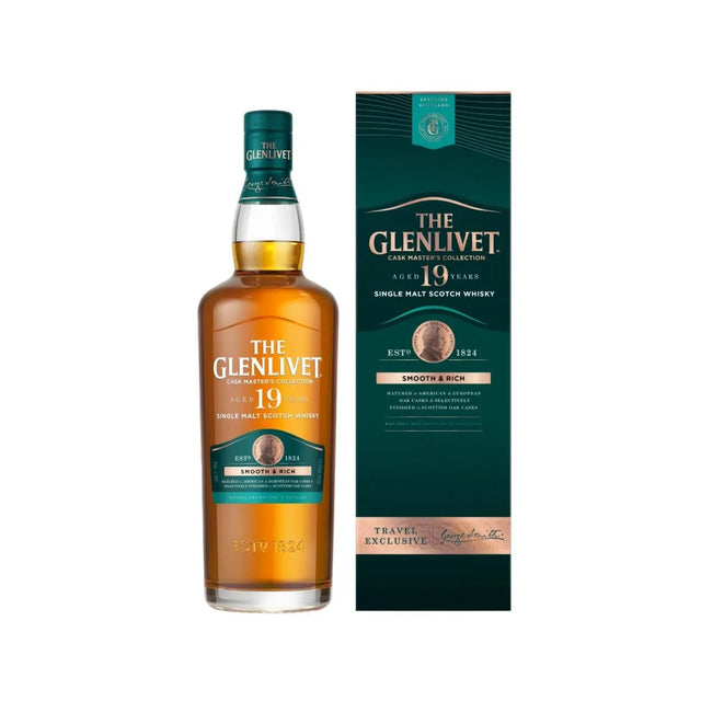 The Glenlivet Cask Masters Collection | 19 Year Old | Smooth & Rich Scotch Whisky | 700ML at CaskCartel.com