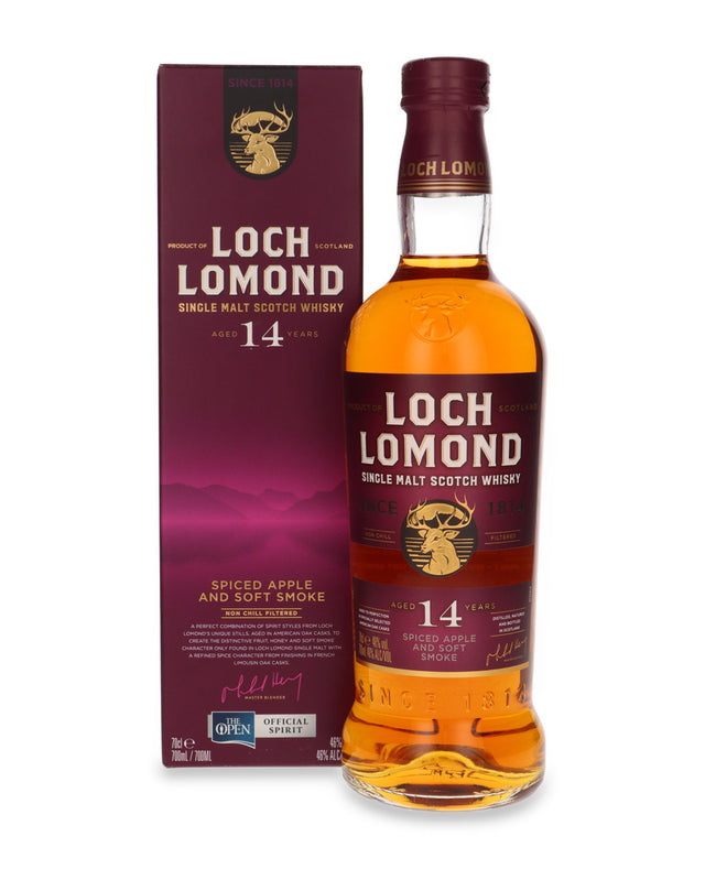 Loch Lomond 14 Year Old Spiced Apple & Soft Smoke Single Malt Scotch Whisky | 700ML at CaskCartel.com