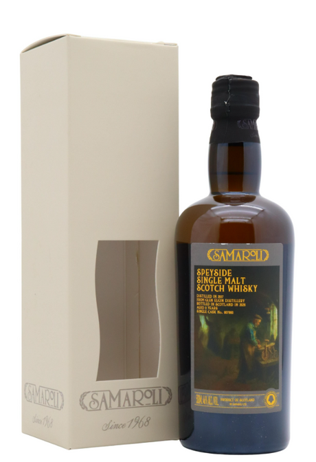 Glen Elgin 8 Year Old · 2017 Vintage Samaroli Single Cask #807660 Single Malt Scotch Whisky | 500ML at CaskCartel.com