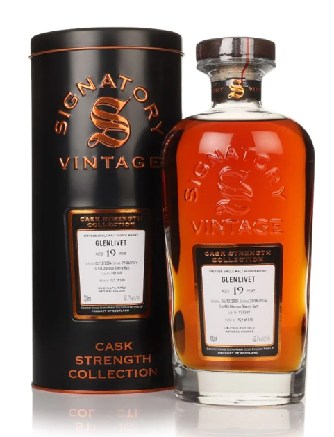 Glenlivet 19 Year Old 2004 Cask #901369 Cask Strength Collection Signatory Single Malt Scotch Whisky | 700ML at CaskCartel.com