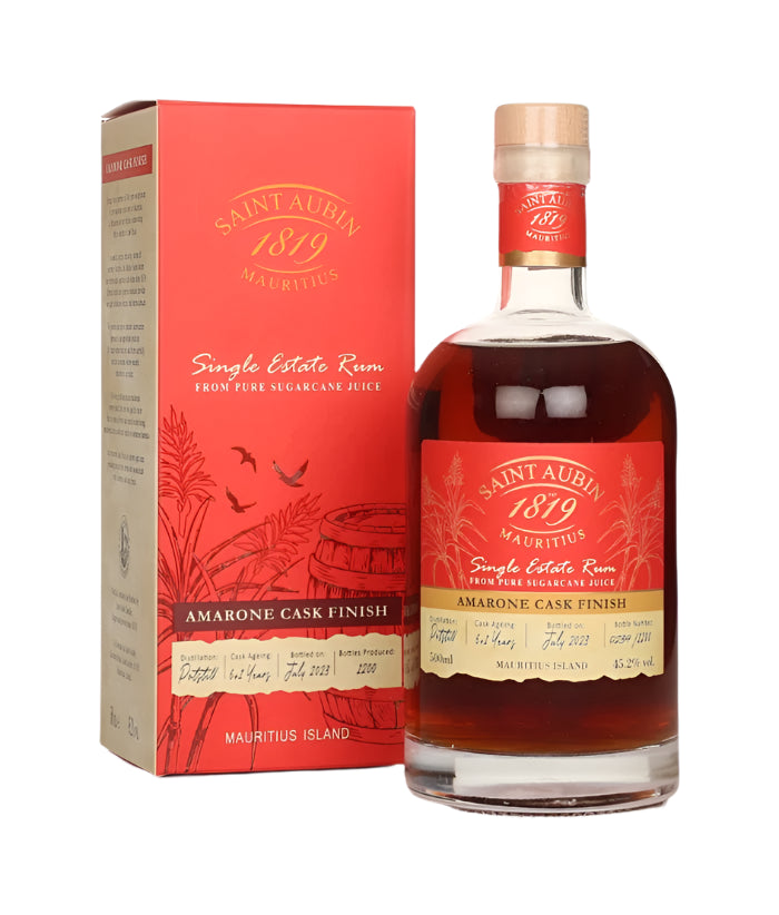 St. Aubin Amarone Cask Finish Rum | 500ML at CaskCartel.com
