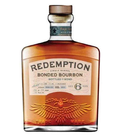 Redemption 6 Year Old Single Barrel Bonded Kentucky Straight Bourbon Whiskey at CaskCartel.com