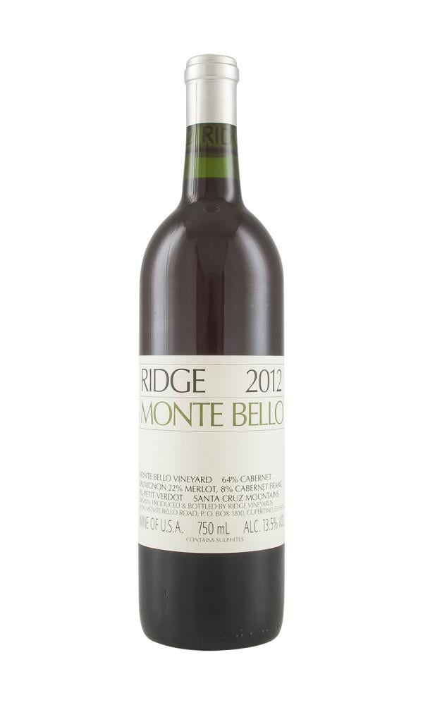 2012 | Ridge Vineyards | Monte Bello at CaskCartel.com