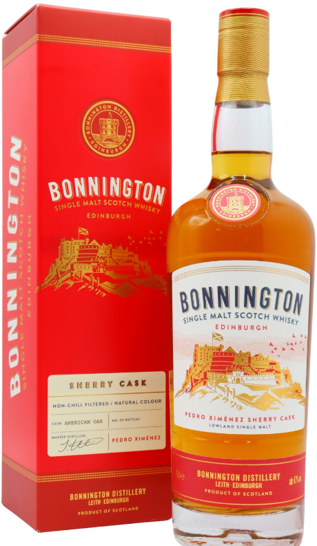 Bonnington Pedro Ximenez Sherry Cask Single Malt Scotch Whisky | 700ML