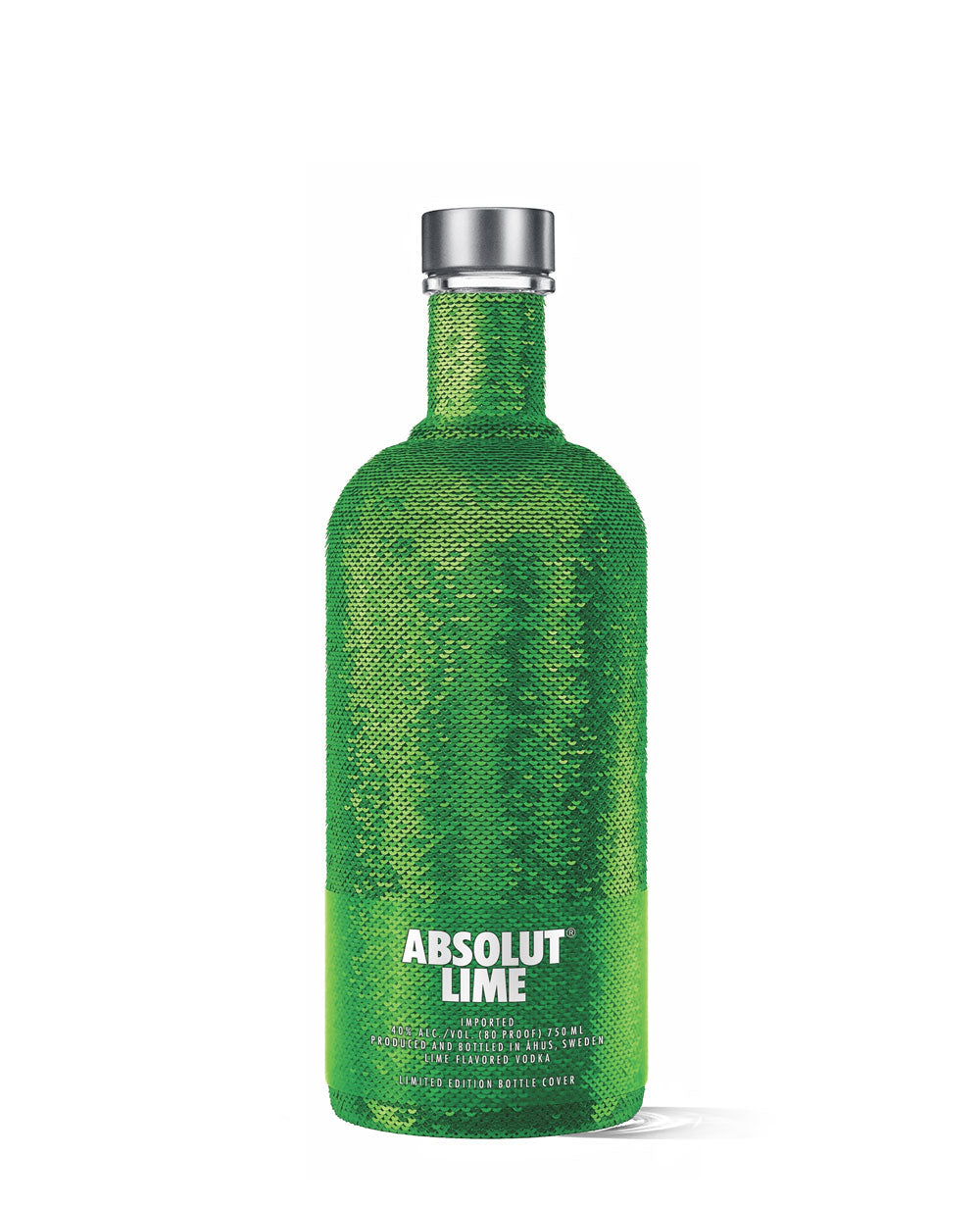 Absolut Lime Sequin New Years Edition at CaskCartel.com