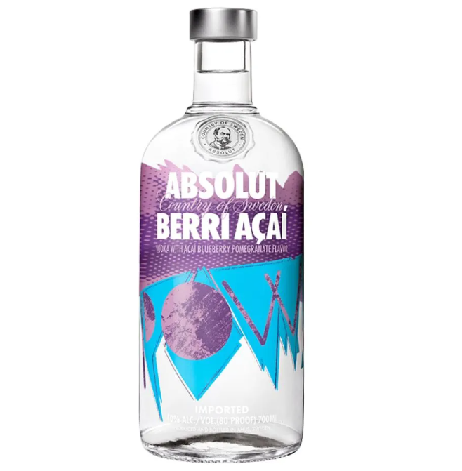 Absolute Açaí Berry Vodka | 700ML