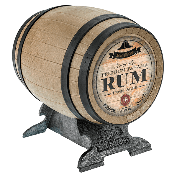 Admiral's Cask Dark Barrel Rum | 700ML at CaskCartel.com