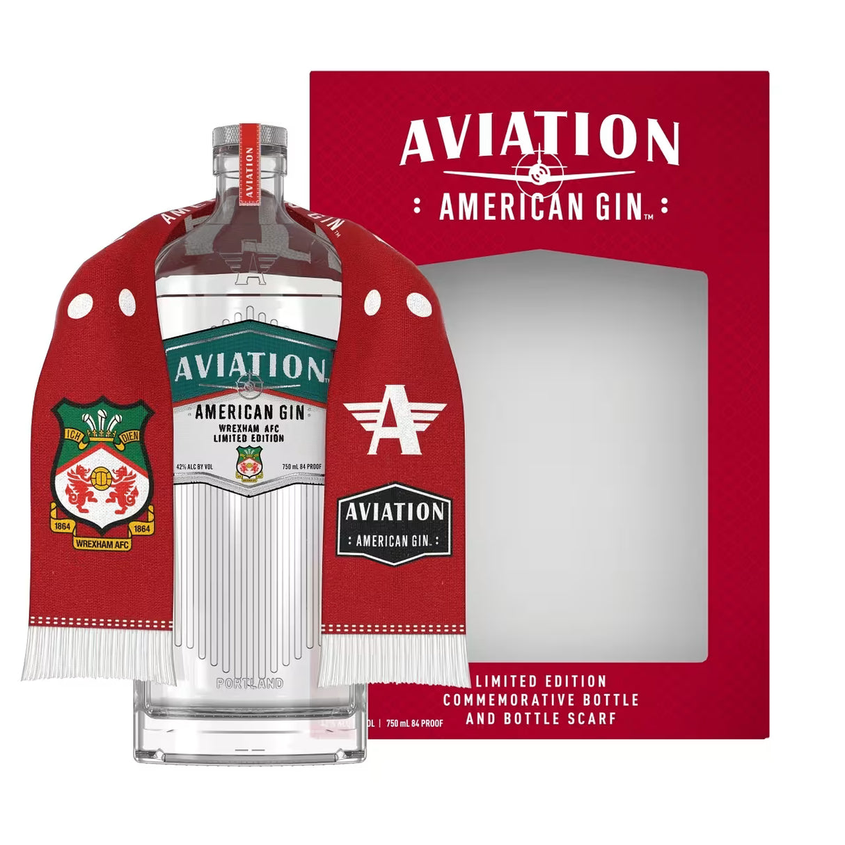 Aviation | Wrexham AFC American Gin | Commemorative Limited Edition at CaskCartel.com