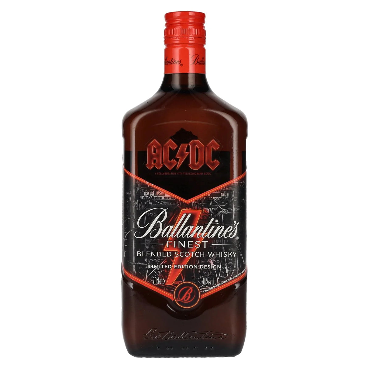 Ballantine's Finest AC/DC Limited Edition Scotch Whisky | 700ML at CaskCartel.com