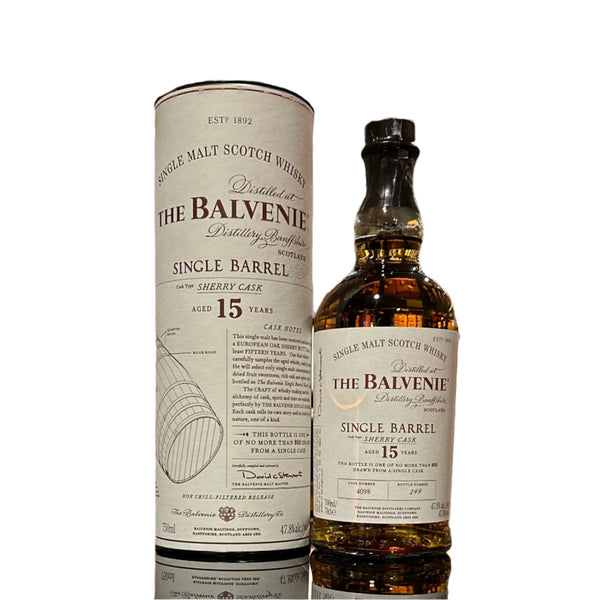 値下げ)BALVENIE Sherry SINGLE BARREL 15年 Balvenie_15_Year_Old_Single_Ba