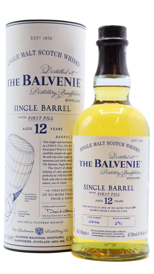 Balvenie Single Barrel #2826 2010 12 Year Old Whisky | 700ML at CaskCartel.com