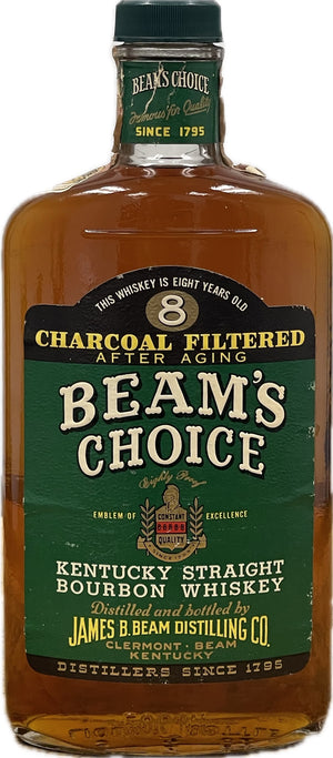 [BUY] Beam’s Choice 8 Year Charcoal Filtered Kentucky Straight Bourbon Whiskey | 500ml at CaskCartel.com