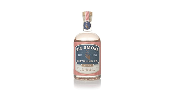 Big Smoke Rhubarb & Pink Lemonade Gin | 700ML at CaskCartel.com