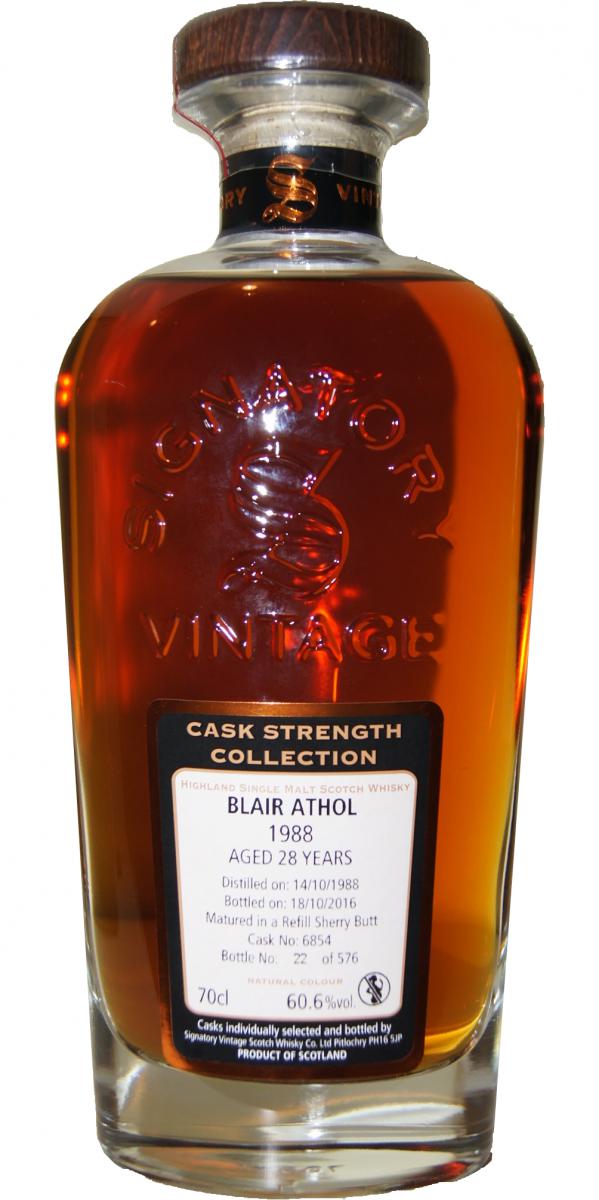 Blair Athol 28 Year Old Signatory CSC Refill Sherry Butt | 700ML at CaskCartel.com