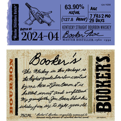 Booker’s 2024-04 Jerry’s Batch Bourbon Whisky at CaskCartel.com
