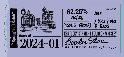 Booker’s 2024-01 | "Springfield Batch" | Straight Bourbon Whiskey at CaskCartel.com