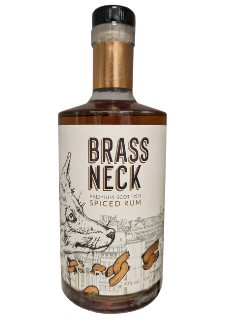 Brass Neck Spiced Rum | 700ML at CaskCartel.com