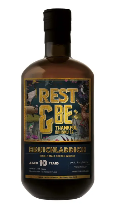 Bruichladdich 10 Year Old Rest & Be Thankful Single Malt Scotch Whisky | 700ML at CaskCartel.com