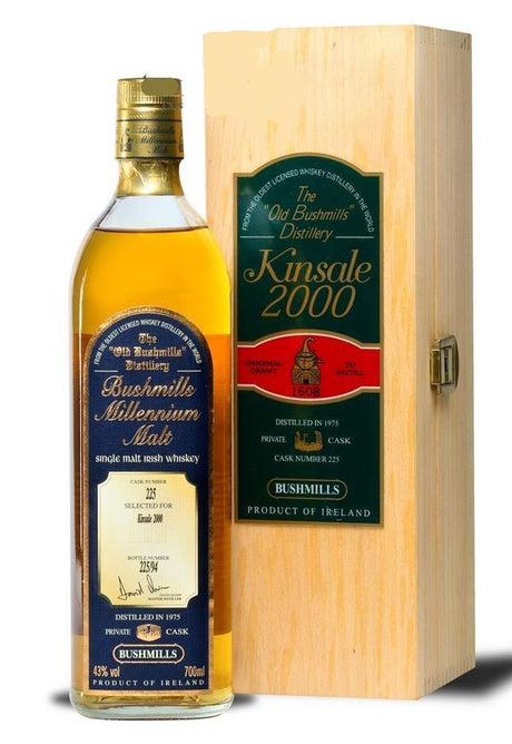 Bushmills 1975 Millennium Malt (Cask # 225) Irish Whiskey | 700ML at CaskCartel.com