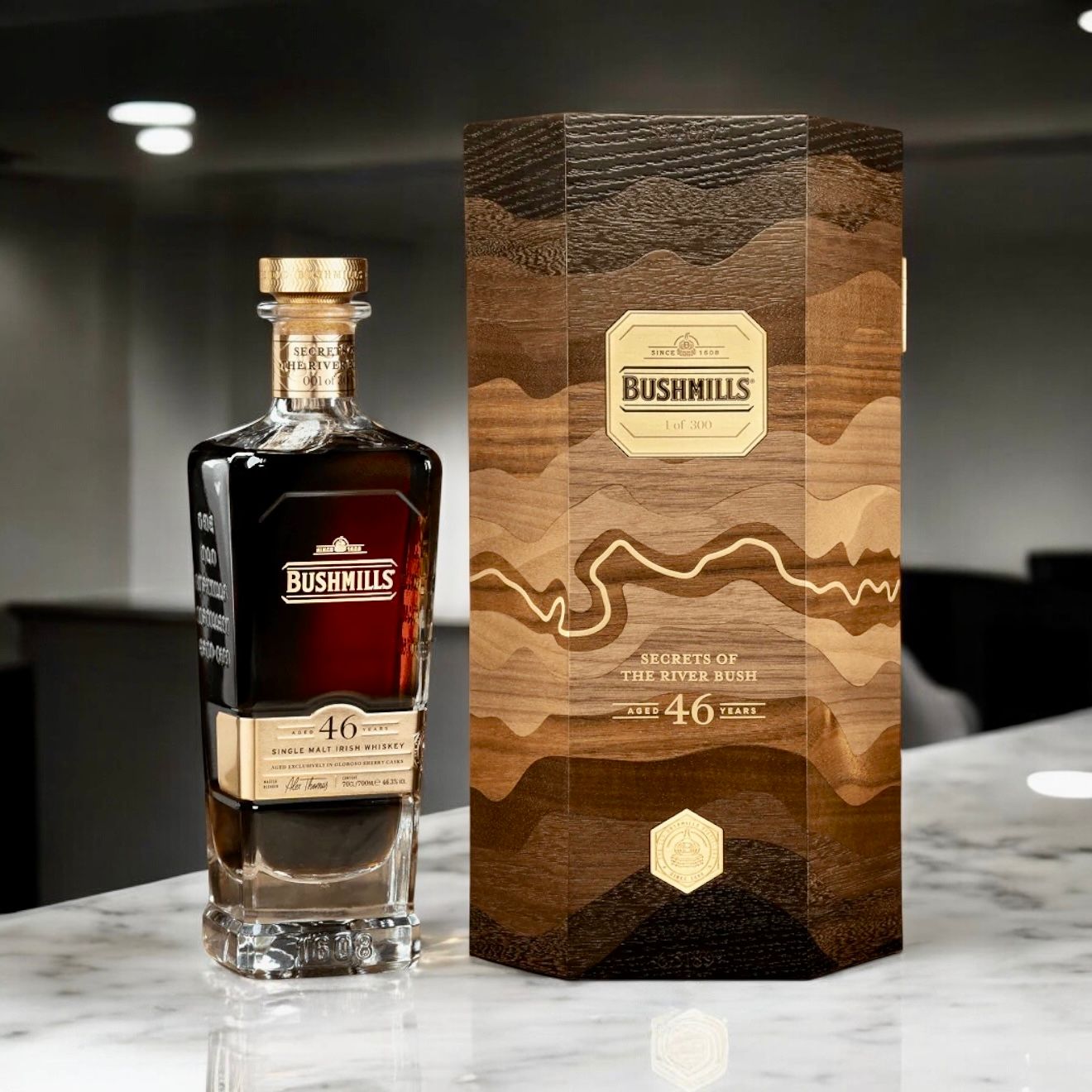 BUY] Bushmills 46 Year Old Secrets Of The River Bush Single Malt