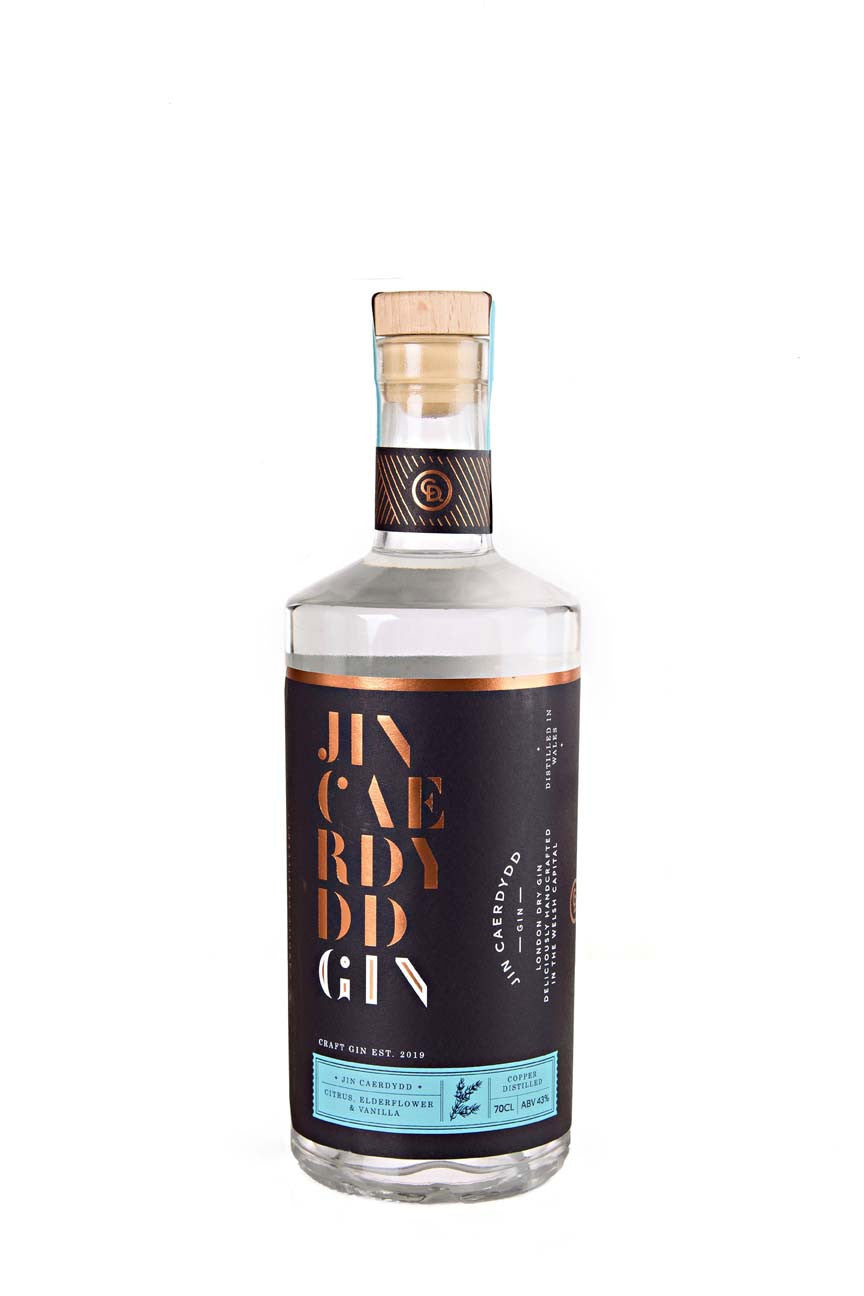 Cardiff Distillery Jin Caerdydd Gin | 700ML at CaskCartel.com