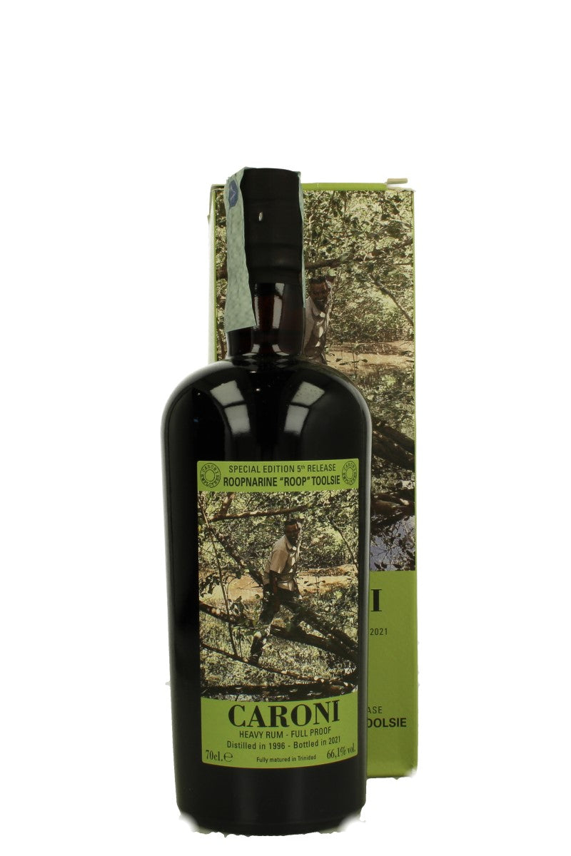 Caroni 1996 Velier Full Proof Heavy Roopnarine Roop Toolsie | 700ML at CaskCartel.com